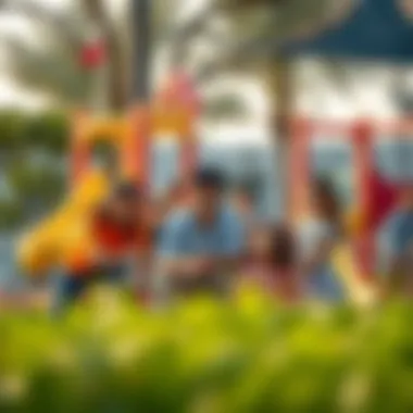 Family Engagement in Recreational Activities A diverse group of families enjoying recreational activities