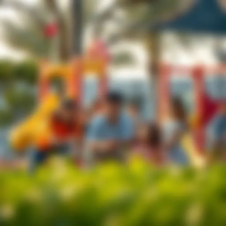 Family Engagement in Recreational Activities A diverse group of families enjoying recreational activities