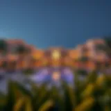 Stunning architectural view of Eight Palm