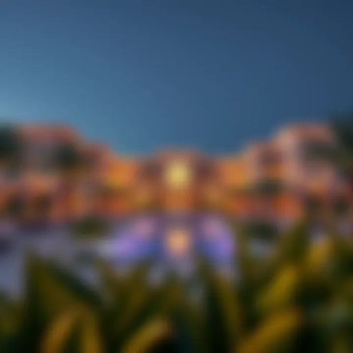 Stunning architectural view of Eight Palm