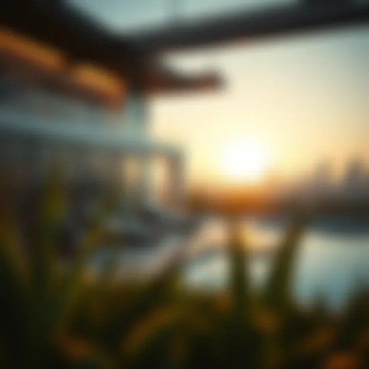 A professional photographer capturing stunning real estate images in Dubai.