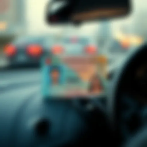 UAE driving license design