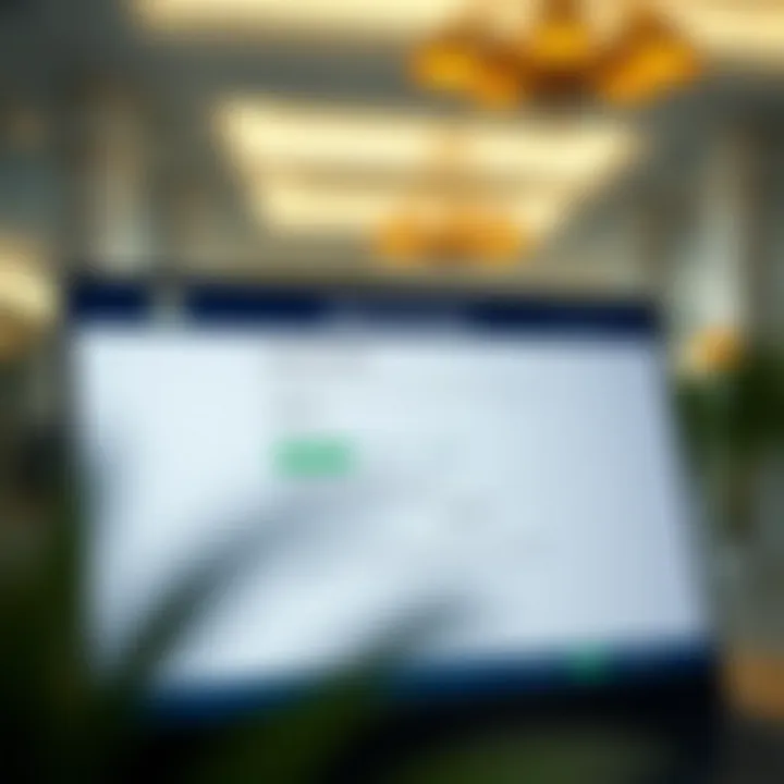 An overview of a government website interface for visa status checks