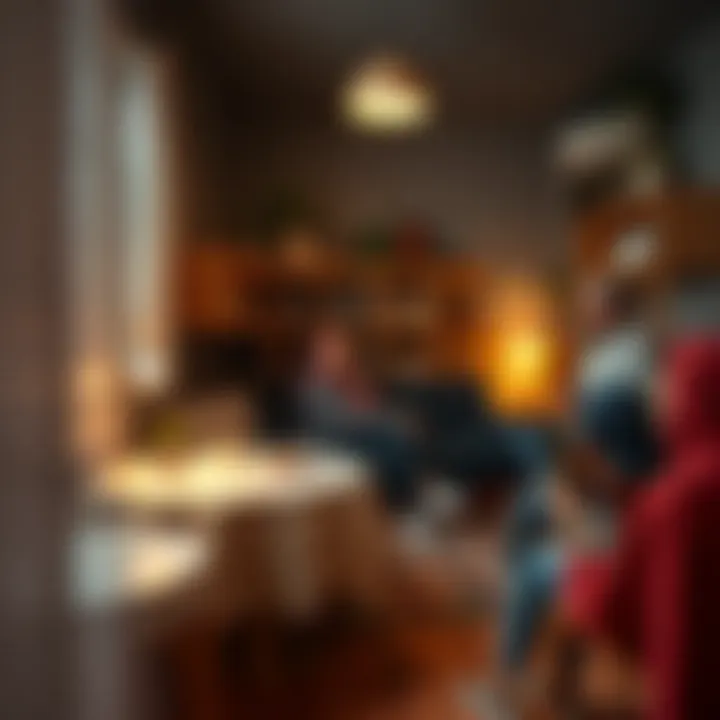 Vibrant Community in Shared Accommodations Vibrant community living in a shared accommodation setting