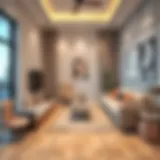 Modern shared living space showcasing contemporary furnishings in Dubai