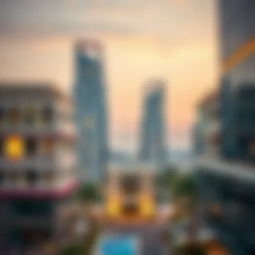 Stunning architectural view of برج الدانه