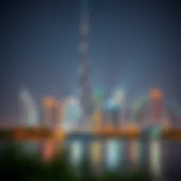 Illustration of Dubai's skyline representing real estate opportunities