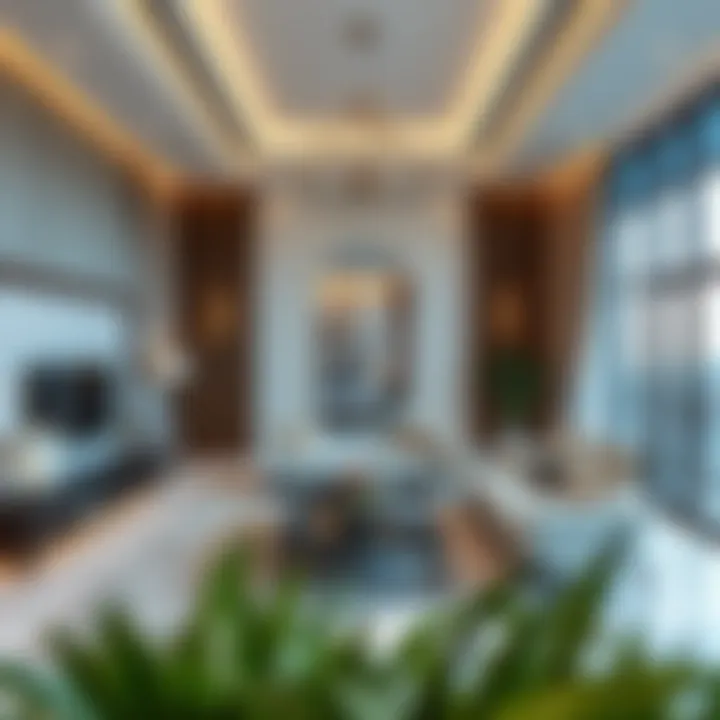 Luxurious interior design of Deyaar Amalia apartments