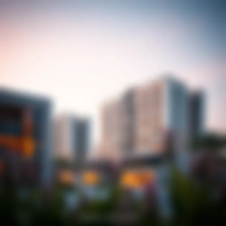 Investment Potential in Dubai's Real Estate Visual representation of investment potential in real estate