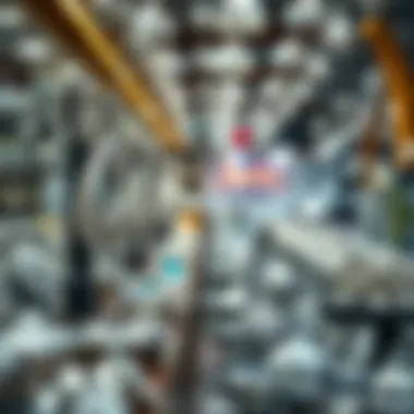 Stunning silver jewelry displayed in a market