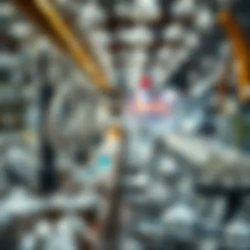 Stunning silver jewelry displayed in a market