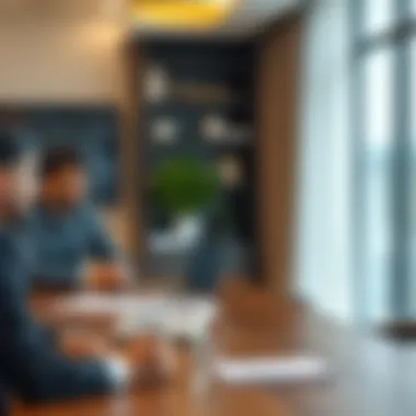 Strategic planning session with real estate experts