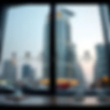 A visual representation of the steps to apply for a residence permit in Dubai.