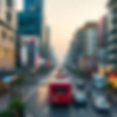 An infographic representing the impact of postal codes on urban planning