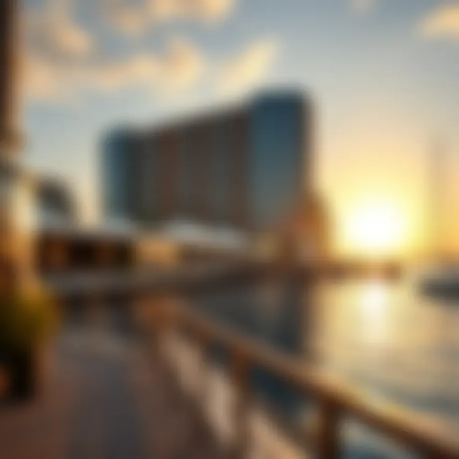 Stunning view of Vida Dubai Creek Harbour showcasing luxury waterfront properties