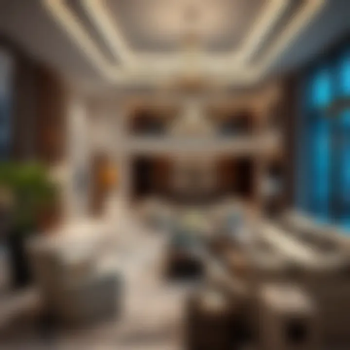 Luxurious interiors of a Westwood Grande apartment highlighting elegance and style