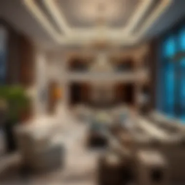 Elegant Interiors of Westwood Grande Luxurious interiors of a Westwood Grande apartment highlighting elegance and style