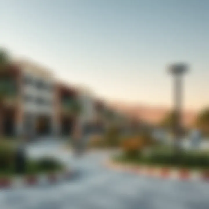 Accessibility Features of Zahara Center Surrounding landscape and accessibility features of Zahara Center